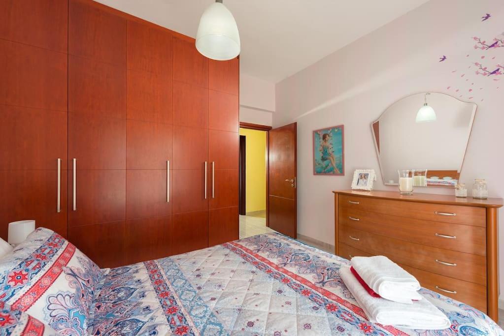 Greek Style Ground Floor Apartment & Pool Ialysós Eksteriør bilde