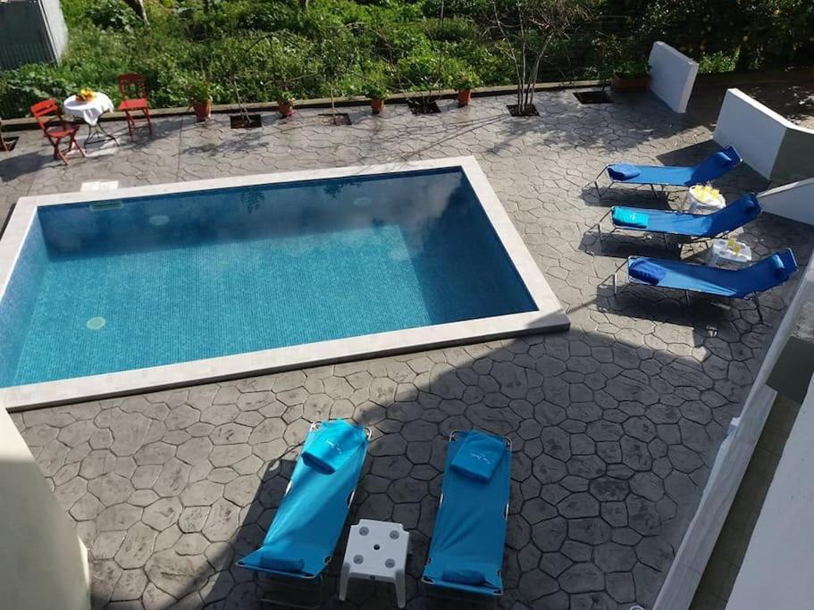 Greek Style Ground Floor Apartment & Pool Ialysós Eksteriør bilde